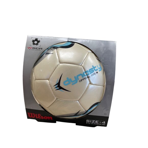 Wilson Dynasty Official Size 4 Soccer Ball SKU 8387 - Picture 1 of 8